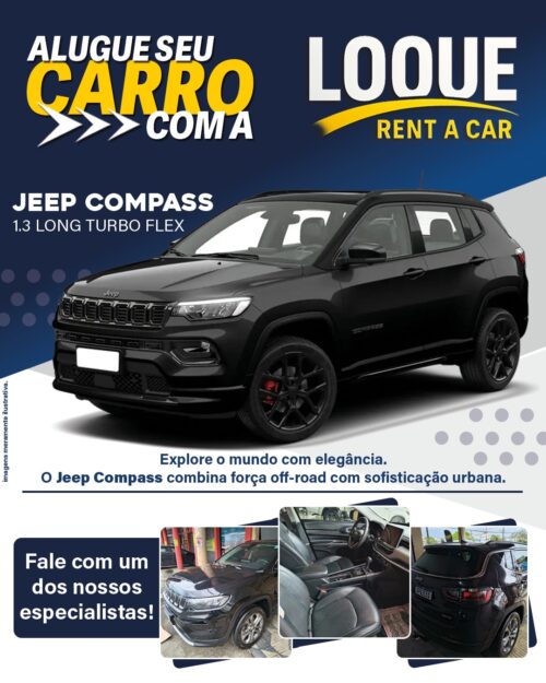 JEEP COMPASS 1.3 LONG TURBO FLEX